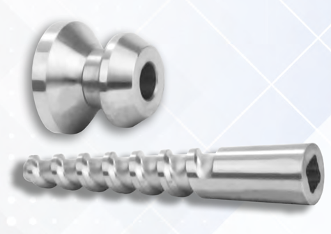 REMOVABLE ANCHOR SCREW AND SADDLE PULLEY